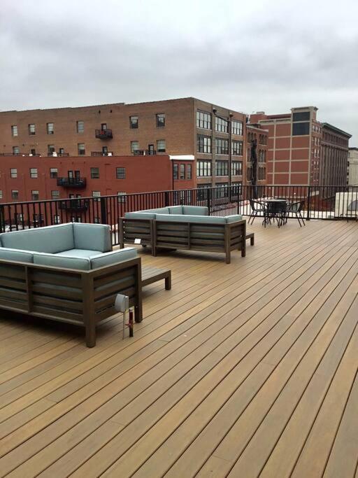 2Br 2Ba Loft Downtown Kc In Historic Building-201 Appartement Kansas City Buitenkant foto